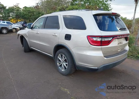 2014 Dodge Durango Limited из США, поврежденный, VIN 1C4RDJDG4EC599810